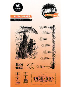 Studio Light Grunge Clear Stamps Winter Fair (SL-GR-STAMP680) Studio Light Grunge Clear Stamps Winter Fair (SL-GR-STAMP680)