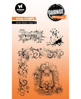 Studio Light Grunge Clear Stamps Snowy Winter Times (SL-GR-STAMP682)* Studio Light Grunge Clear Stamps Snowy Winter Times (SL-GR-STAMP682)*