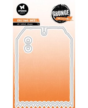Studio Light Grunge Snijmal A6 Label Shape (SL-GR-CD831)