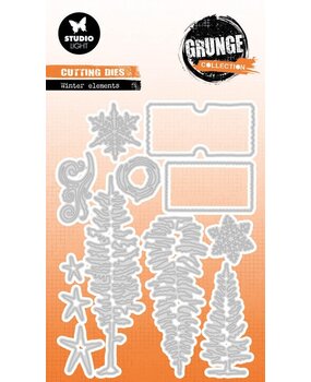 Studio Light Grunge Snijmal Winter Elements (SL-GR-CD832)