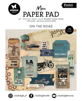 Studio Light Essentials Mini Paper Pad On The Road (SL-ES-DPP212) Studio Light Essentials Mini Paper Pad On The Road (SL-ES-DPP212)