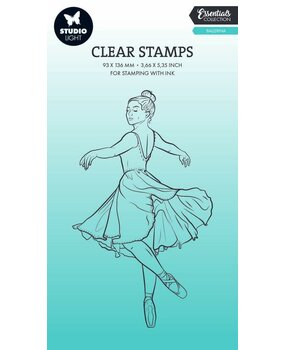 Studio Light Essentials Clear Stamps Ballerina (SL-ES-STAMP692)* Studio Light Essentials Clear Stamps Ballerina (SL-ES-STAMP692)*