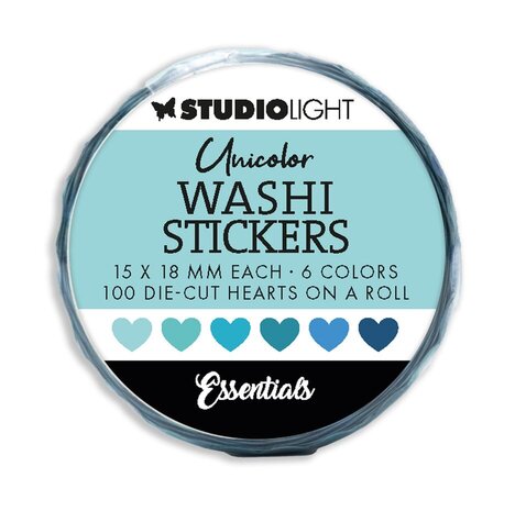 Studio Light Essentials Blues Washi Stickers (SL-ES-WASH20)