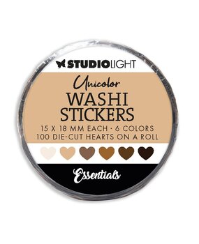 Studio Light Essentials Browns Washi Stickers (SL-ES-WASH21) Studio Light Essentials Browns Washi Stickers (SL-ES-WASH21)
