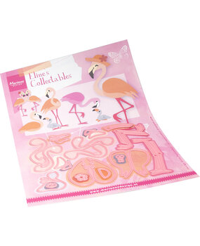 Marianne Design Collectables Eline's Flamingo Family (COL1549)