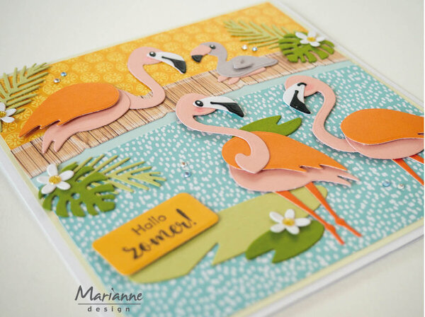Marianne Design Collectables Eline's Flamingo Family (COL1549)