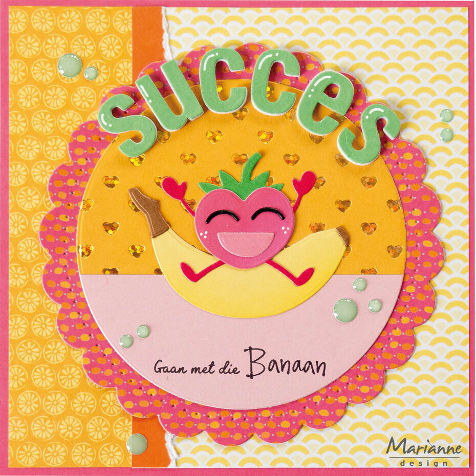 Marianne Design Collectables Happy Fruits (COL1551) - Paperpads.nl