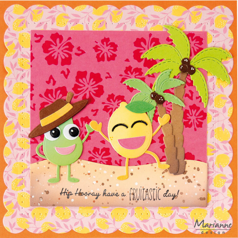 Marianne Design Collectables Happy Fruits (COL1551) - Paperpads.nl