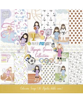 Papers For You Olympic Games Niñas 6x6 Inch Paper Pack (PFY-13961)* Papers For You Olympic Games Niñas 6x6 Inch Paper Pack (PFY-13961)*