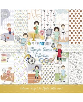Papers For You Olympic Games Niños 6x6 Inch Paper Pack (PFY-13962)* Papers For You Olympic Games Niños 6x6 Inch Paper Pack (PFY-13962)*