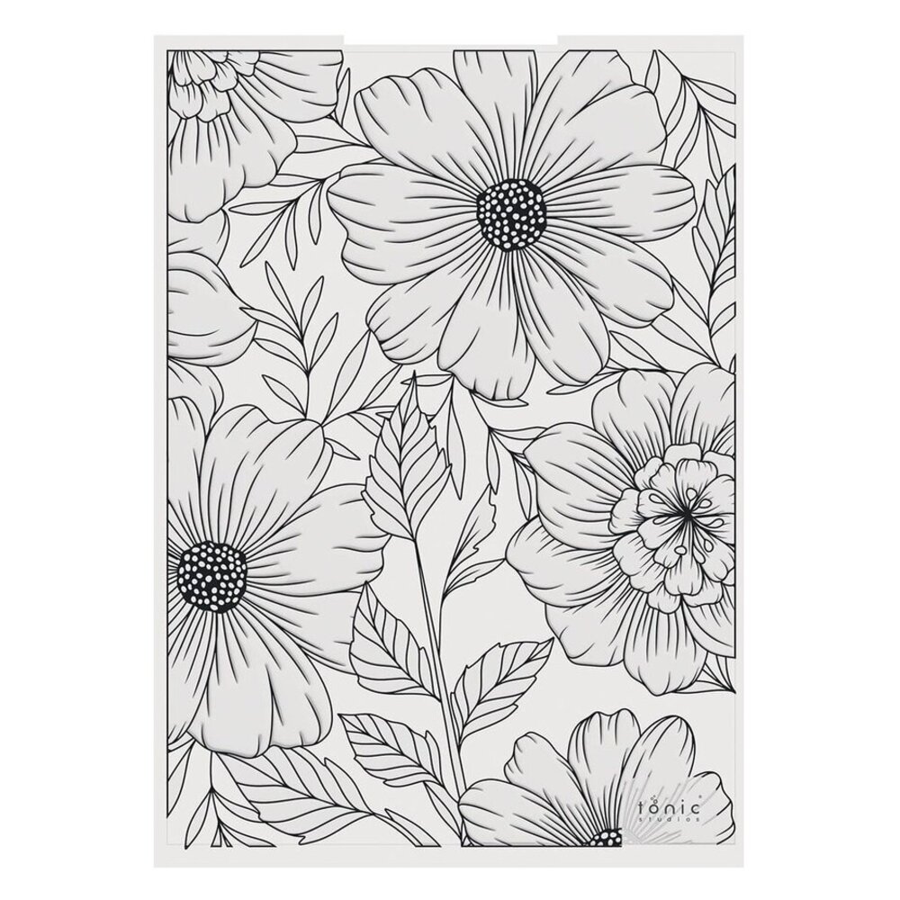 Tonic Studios 3D Embossing Folder Botanical Beauty (5577E) Tonic Studios 3D Embossing Folder Botanical Beauty (5577E)
