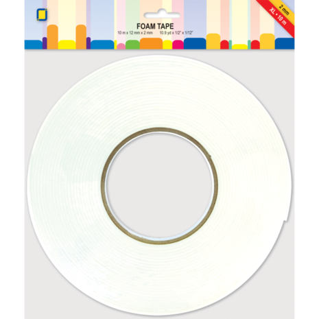 JEJE Produkt Foam Tape XL 10 m x 12 mm x 2 mm (3.2900) JEJE Produkt Foam Tape XL 10 m x 12 mm x 2 mm (3.2900)
