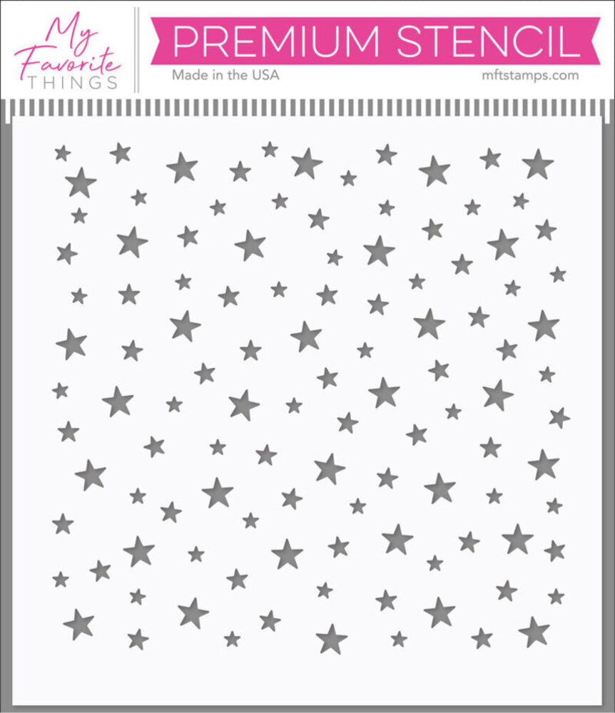 My Favorite Things Star Celebration Stencil (ST-216) My Favorite Things Star Celebration Stencil (ST-216)