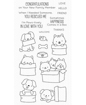 My Favorite Things You Rescued Me Clear Stamps (JB-037) My Favorite Things You Rescued Me Clear Stamps (JB-037)
