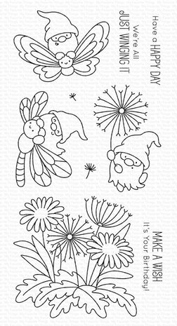 My Favorite Things Wings & Wishes Clear Stamps (JB-039) My Favorite Things Wings & Wishes Clear Stamps (JB-039)