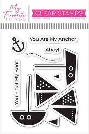 My Favorite Things You Float My Boat Clear Stamps (CS-870) My Favorite Things You Float My Boat Clear Stamps (CS-870)