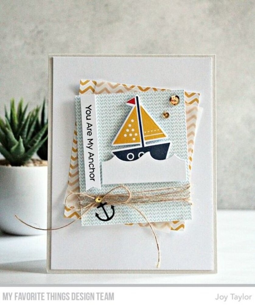 My Favorite Things You Float My Boat Clear Stamps (CS-870) My Favorite Things You Float My Boat Clear Stamps (CS-870)