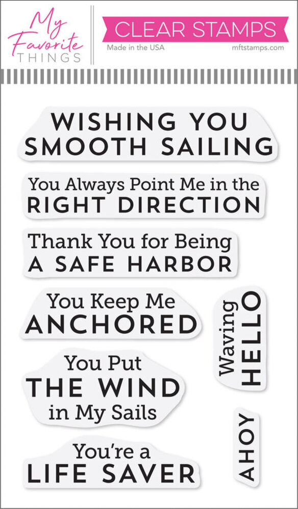 My Favorite Things Go Overboard Clear Stamps (CS-872) My Favorite Things Go Overboard Clear Stamps (CS-872)