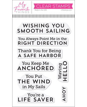 My Favorite Things Go Overboard Clear Stamps (CS-872) My Favorite Things Go Overboard Clear Stamps (CS-872)