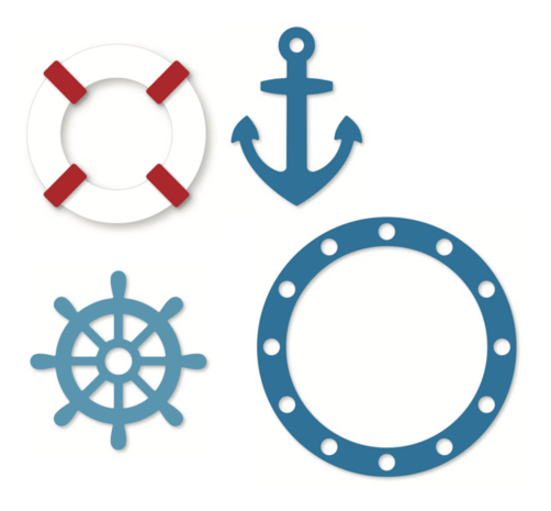 My Favorite Things Die-namics Let's Get Nautical (MFT-2818)