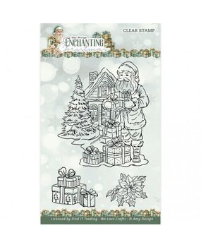 Amy Design Enchanting Christmas Clear Stamp Set Santa (ADCS10082) Amy Design Enchanting Christmas Clear Stamp Set Santa (ADCS10082)