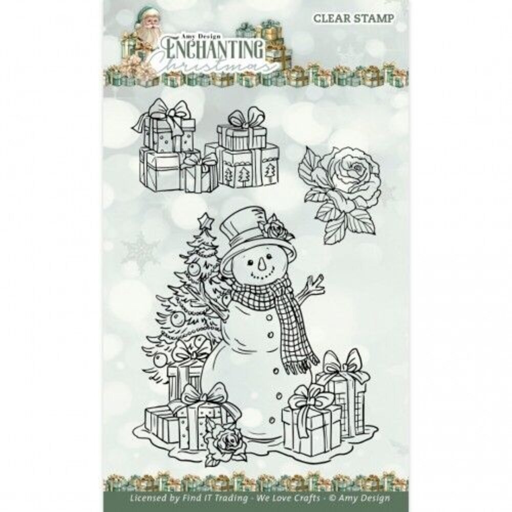 Amy Design Enchanting Christmas Clear Stamp Set Snowman (ADCS10083) Amy Design Enchanting Christmas Clear Stamp Set Snowman (ADCS10083)