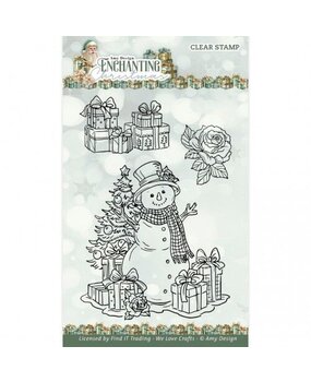 Amy Design Enchanting Christmas Clear Stamp Set Snowman (ADCS10083) Amy Design Enchanting Christmas Clear Stamp Set Snowman (ADCS10083)