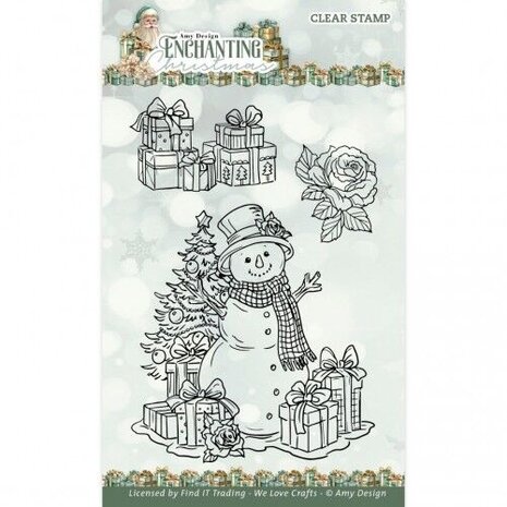 Amy Design Enchanting Christmas Clear Stamp Set Snowman (ADCS10083) Amy Design Enchanting Christmas Clear Stamp Set Snowman (ADCS10083)