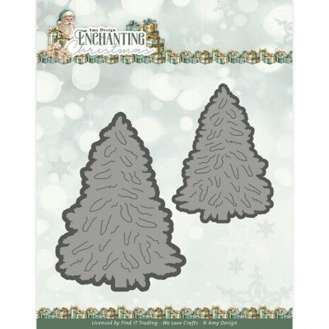 Amy Design Enchanting Christmas Dies Enchanting Trees (ADD10317)
