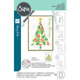 Sizzix Layered Stencils Happy Holidays (666693)