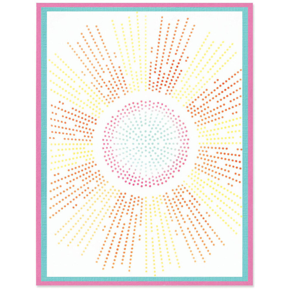Sizzix Stencil Shine Bright #2 (666694)