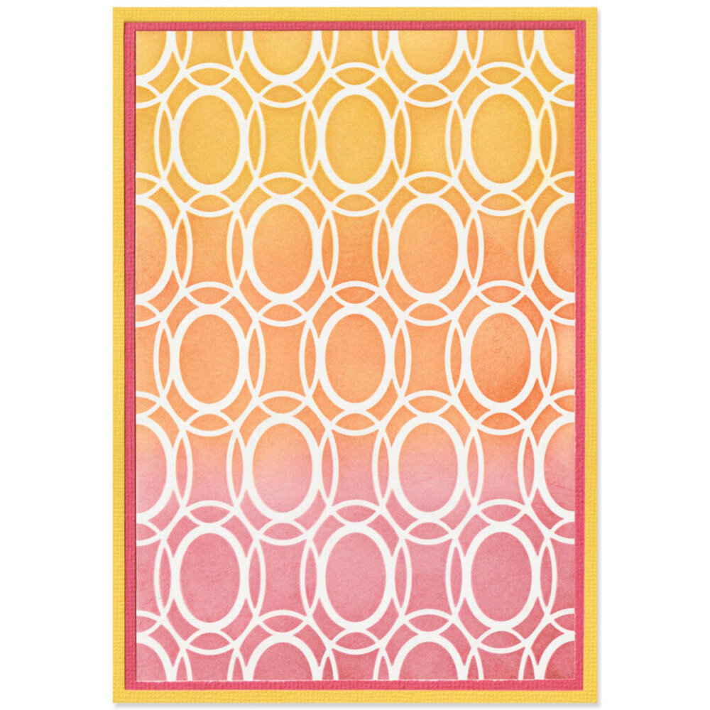 Sizzix Stencil Golden Rings #2 (666695)