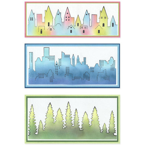 Sizzix Stencil The View #2 (666697)