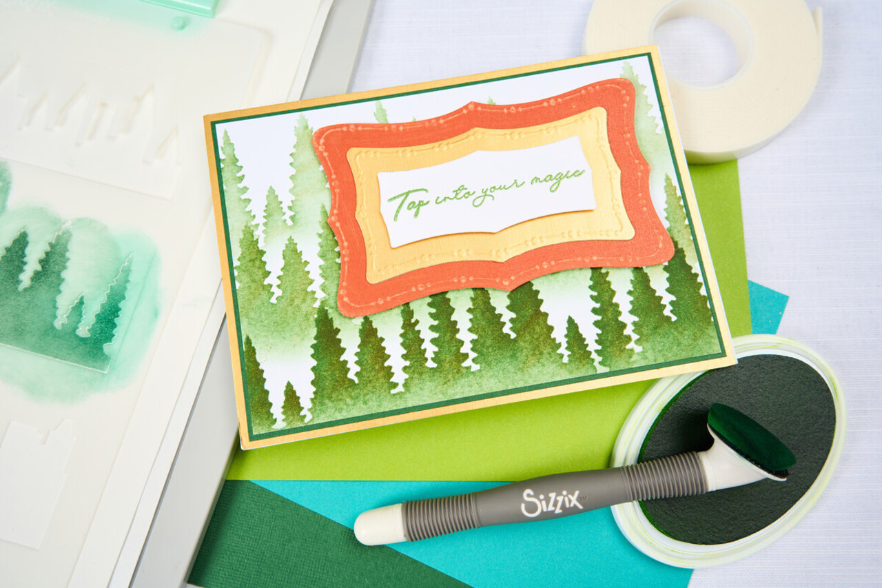 Sizzix Stencil The View #2 (666697)