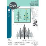 Sizzix Clear Stamps & Stencil Merry & Light (666691)