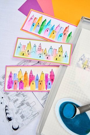 Sizzix Clear Stamps The View (666696) Sizzix Clear Stamps The View (666696)