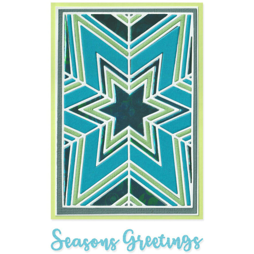 Sizzix Thinlits Die Set Star Bright (666698) Sizzix Thinlits Die Set Star Bright (666698)