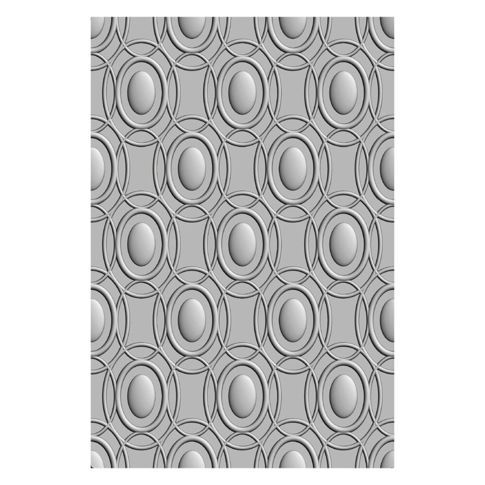 Sizzix 3D Textured Impressions Golden Rings (666700)