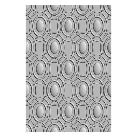 Sizzix 3D Textured Impressions Golden Rings (666700)