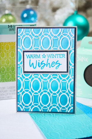 Sizzix 3D Textured Impressions Golden Rings (666700)