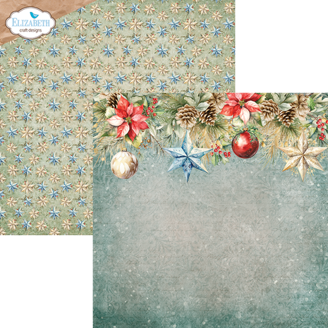 Elizabeth Craft Designs Joyous Christmas 12x12 Inch Patterned Cardstock Paper (C025) Elizabeth Craft Designs Joyous Christmas 12x12 Inch Patterned Cardstock Paper (C025)
