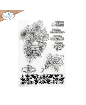 Elizabeth Craft Designs Joyous Christmas A5 Clear Stamps Joyous Christmas (CS358) Elizabeth Craft Designs Joyous Christmas A5 Clear Stamps Joyous Christmas (CS358)