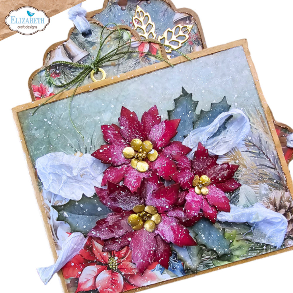 Elizabeth Craft Designs Joyous Christmas Dies Florals 29 (2151) Elizabeth Craft Designs Joyous Christmas Dies Florals 29 (2151)