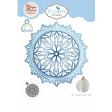 Elizabeth Craft Designs Joyous Christmas Dies Joyous Ornament Round (2155)