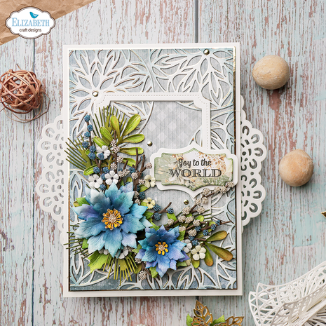 Elizabeth Craft Designs Joyous Christmas Dies Joyous Ornament Round (2155) Elizabeth Craft Designs Joyous Christmas Dies Joyous Ornament Round (2155)