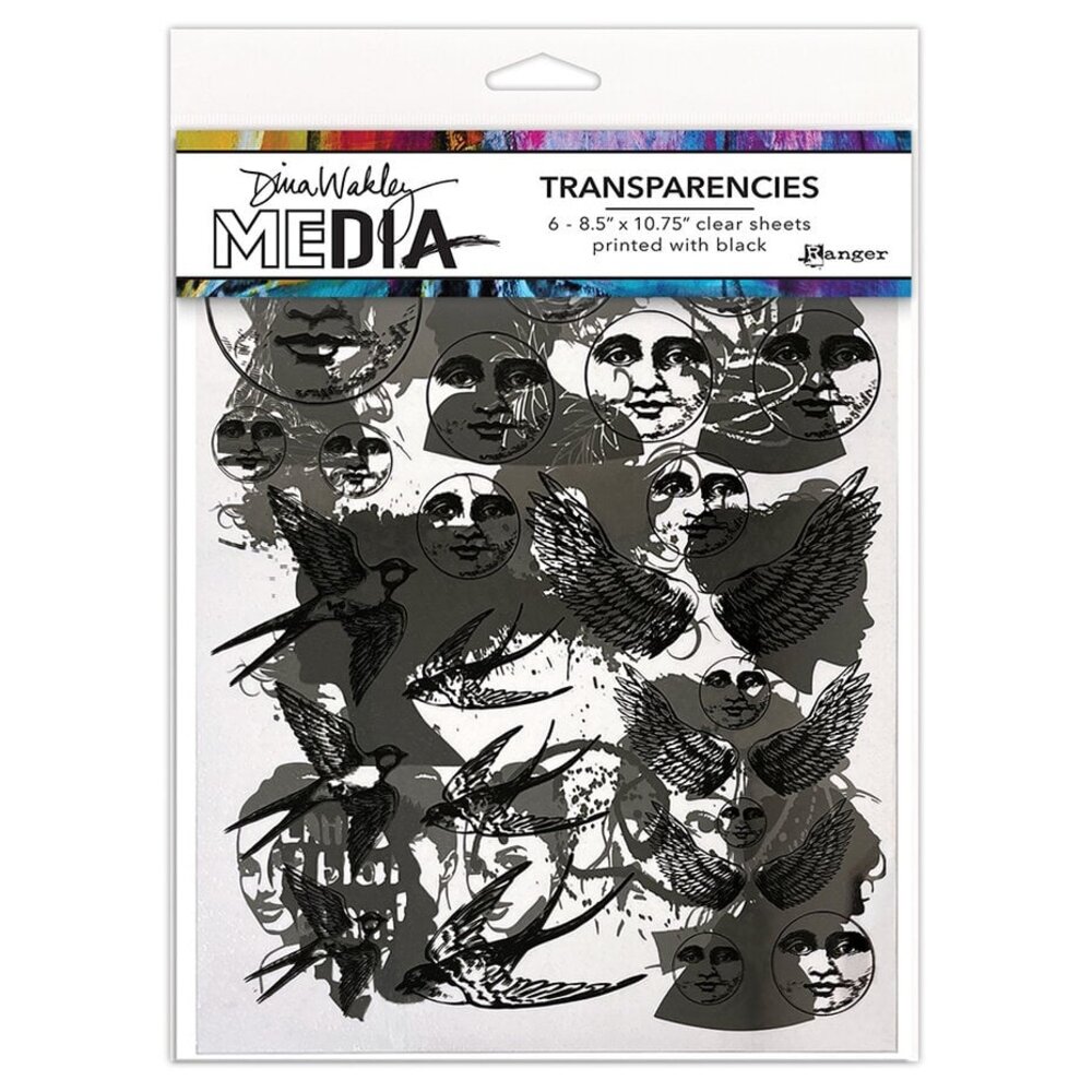 Dina Wakley MEdia Transparencies Focals Set 2 (MDA82828) Dina Wakley MEdia Transparencies Focals Set 2 (MDA82828)