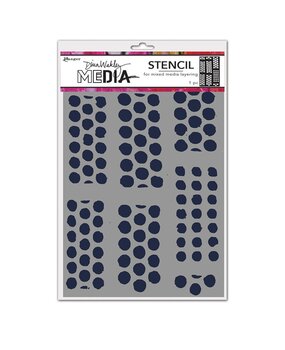 Dina Wakley MEdia Masking Stencil Dotted Tape (MDS83085) Dina Wakley MEdia Masking Stencil Dotted Tape (MDS83085)