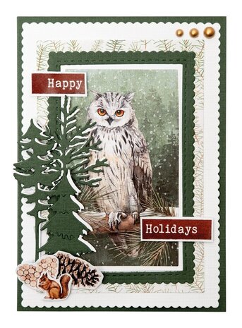 Studio Light Christmas Essentials Festive Forest 8x8 Inch Design Paper Pad (SL-ES-DPP200) Studio Light Christmas Essentials Festive Forest 8x8 Inch Design Paper Pad (SL-ES-DPP200)