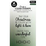Studio Light Christmas Essentials Clear Stamps Christmas Texts (SL-ES-STAMP696)