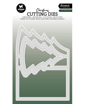 Studio Light Christmas Essentials Snijmal Tree Folding Card (SL-ES-CD255) Studio Light Christmas Essentials Snijmal Tree Folding Card (SL-ES-CD255)